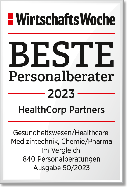 Wirtschaftswoche - Beste Personalberater 2023: HealthCorp Partners